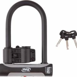Korting ???? VINZ Grivola Beugelslot ART4 / Motorslot / Scooterslot / Fietsslot 26cm ????