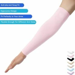 Goedkoopste ✨ UB Ubetter Sport Arm Sleeve - Compressie Arm Mouwen - UV - Werende Mouwen - Roze ???? -bike shop 550x536 9