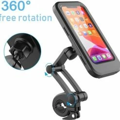 Beste Verkoop ???? Merkloos Telefoonhouder Fiets -Waterdichte Fietshouder Voor Alle Telefoons Van 4 Tot 6.7 Inch – Waterproof En Dustproof Bike Mount Holder – Fiets Stuur Houder Voor Onder Andere IPHONE 12(met Magneet）/Samsung Galaxy ???? -bike shop 550x537 3