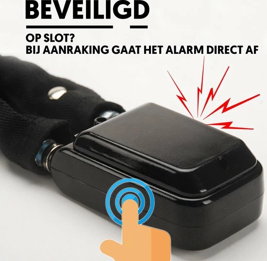 Uitgang ???? PIXMY Video & Photo PIXMY - 2-in-1 Fietsslot 80cm Met Alarm - Fietsslot Ketting Cijferslot Kettingslot - Fietsalarm 110db - Scooteralarm Scooterslot ???? 7 Uitgang ???? PIXMY Video & Photo PIXMY - 2-in-1 Fietsslot 80cm Met Alarm - Fietsslot Ketting Cijferslot Kettingslot - Fietsalarm 110db - Scooteralarm Scooterslot ???? - Afbeelding 5