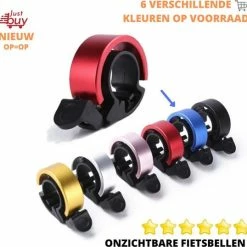 Beste recensies van ???? JustBuy Onzichtbare Fietsbel - Racefiets - Kinderfiets - Geluid - Diverse Kleuren - BLAUW ????
