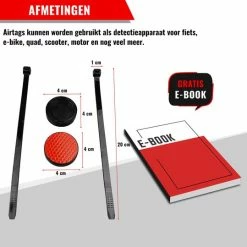 Top 10 ???? Fubzz Airtag Bike Mount Compatibel Met Apple AirTag Fietsmontage Reflector Antidiefstal Tracering Zwart Montagegereedschap Fiets AppleAirtag AirTag Fiets ⭐ -bike shop 550x539