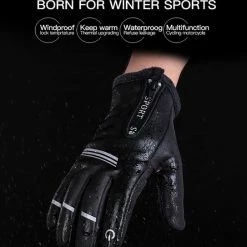 Beste deal ⌛ Wheel Up Fiets Handschoenen | MTB Handschoenen | Wielren Handschoenen | Winter | Lang | Zwart ???? -bike shop 550x543 11