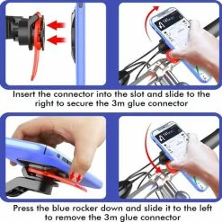 Coupon ✨ Opline LB-543 Telefoonhouder Fiets, Motor & Scooter - Universeel - Fiets Standaard Houder ❤️ -bike shop 550x545 1