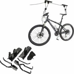 Begroting ???? Benson Fietslift Voor Aan Het Plafond - Maximaal 4 Meter - 20 Kilo ???? -bike shop 550x546 2