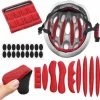 Goedkoopste ???? Merkloos Foam Pads Setje - Rood - Fietshelm Inleg Bescherming - Klittenband + Lijm - Inner Padding Voor Helm - 27-delige Set ???? -bike shop 550x547 15