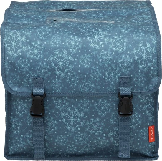 Uitgang ???? New Looxs Dubbele Fietstas Cameo Double Bag 30 Liter 37 X 12.5 X 33 Cm (2x) - Tara Blue ⌛ 3 Uitgang ???? New Looxs Dubbele Fietstas Cameo Double Bag 30 Liter 37 X 12.5 X 33 Cm (2x) - Tara Blue ⌛