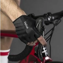 Goedkoop ???? GripGrab GripGrab Ride Lightweight Padded Handschoenen - Zwart - Unisex - Maat L ???? -bike shop 550x547 6