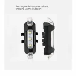 Kopen ???? Eforyou Oplaadbare USB Fiets Verlichting Zadelpost - Rood ???? -bike shop 550x550 111