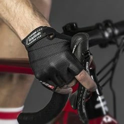 Coupon ???? GripGrab GripGrab Rouleur Padded Handschoenen - Zwart - Unisex - Maat XL ???? -bike shop 550x550 129