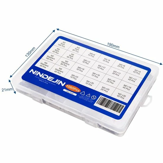 Beste Verkoop ???? Fastwork® Bouten En Moeren Assortiment Kit - Bouten En Moeren Assortiment Kit Met Opslag Doos - Gereedschaps Kit - Hoge Kwaliteit - Brede Toepassing ???? 10 Beste Verkoop ???? Fastwork® Bouten En Moeren Assortiment Kit - Bouten En Moeren Assortiment Kit Met Opslag Doos - Gereedschaps Kit - Hoge Kwaliteit - Brede Toepassing ???? - Afbeelding 8