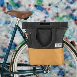 Promo ❤️ Urban Proof Shoppertas 20L Recycled Grijs Geel - UP400583 ✨ -bike shop 550x550 180