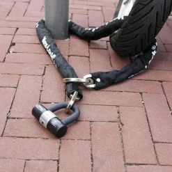 Coupon ???? VINZ Kungur ART 3 Kettingslot 150 Cm / Fietsslot / Scooterslot / Motorslot / Schijfremslot ???? -bike shop 550x550 200