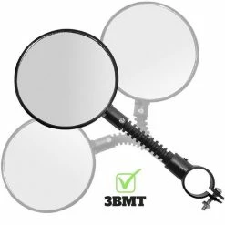 Beste deal ???? Merkloos Fietsspiegel- Achteruitkijkspiegel Met Rode Reflector ????