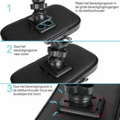 Groothandel ❤️ BTH Telefoonhouder Fiets Universeel Waterdicht 360 Draaibaar - XL ???? -bike shop 550x550 252