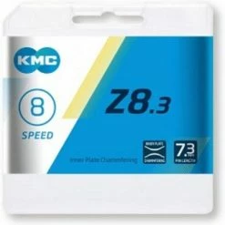 Top 10 ???? KMC Z8S - Fietsketting - 6/7/8 Speed - 114 Schakels - Zilver ???? -bike shop 550x550 255