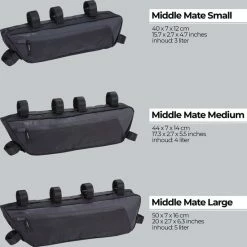 Top 10 ???? BBB Cycling Middle Mate Frametas Fiets - Racefiets Tas Waterbestendig - Lichtgewicht Tasje - Zwart - Maat L - BSB-142 ???? -bike shop 550x550 28