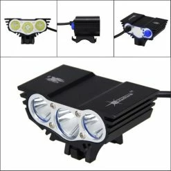 Top 10 ✔️ SolarStorm X3 USB MTB/race LED Koplamp EXTREEM Veel Licht Met 3x CREE T6 LED - USB Aansluiting - (losse Lamp Zonder Voeding) ???? -bike shop 550x550 297