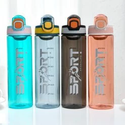 Korting ❤️ Waterfles 750ml - Obsidian Black Transparant - Sport Bidon 0,75L - Drinkfles - Herodeals ???? -bike shop 550x550 307