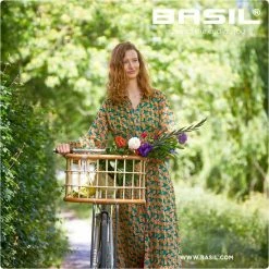 Promo ???? Basil Green Life Fietsmand L - Voor - Ecologisch Rotan - Large - Bruin - 30 Liter ???? -bike shop 550x550 351