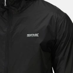Beste Pirce ???? Regatta Pack-It II Regenjas - Maat M - Mannen - Zwart ⌛ -bike shop 550x550 365