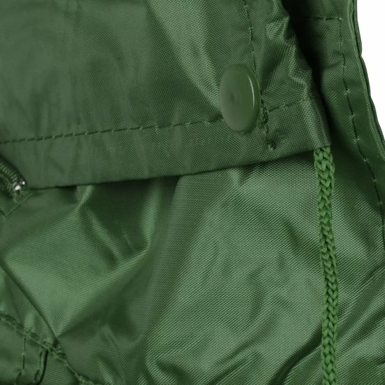 Gloednieuw ???? C-Line Regenpak Met Capuchon - Groen - Reflecterend - Nieuw Model - Kinder Maat 134/140 ???? 5 Gloednieuw ???? C-Line Regenpak Met Capuchon - Groen - Reflecterend - Nieuw Model - Kinder Maat 134/140 ???? - Afbeelding 3