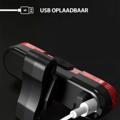 Flash-uitverkoop ???? Lightyourbike ? Lightyourbike CLIP - Achterlicht Fiets - Fietsverlichting LED & Oplaadbaar - Achterlicht Racefiets & MTB - Rugzak- En Zadelbevestiging ???? -bike shop 550x550 434