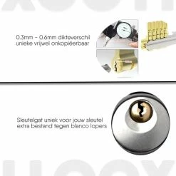 Hete verkoop ⌛ LLOCX.CO LLOCX Insteekslot Van 1 Meter + 2 Sleutels 7mm Roestvrij Staal 1000gr. Aluminium Kettingslot Krasvrij & Scheurvrije Sleeve Rood ✨ -bike shop 550x550 438