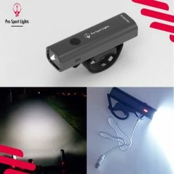 Korting ???? Pro Sport Lights Fietsverlichting LED Micro USB Oplaadbaar - Voorlicht - 400 Lumen ???? -bike shop 550x550 442