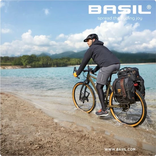 Begroting ✨ Basil Miles Tarpaulin Fietsrugzak - Enkele Fietstas - Zwart - 17 Liter ???? 10 Begroting ✨ Basil Miles Tarpaulin Fietsrugzak - Enkele Fietstas - Zwart - 17 Liter ???? - Afbeelding 8