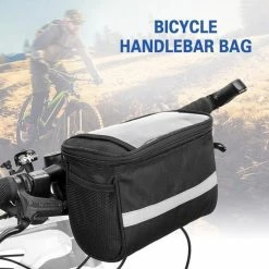 Gloednieuw ???? Opline Stuurtas Fiets - Afneembare Fietstas Stuur Met Smartphone Houder - Met Isolatie - Telefoon Fiets Tas - Waterproof - Zwart ???? -bike shop 550x550 47