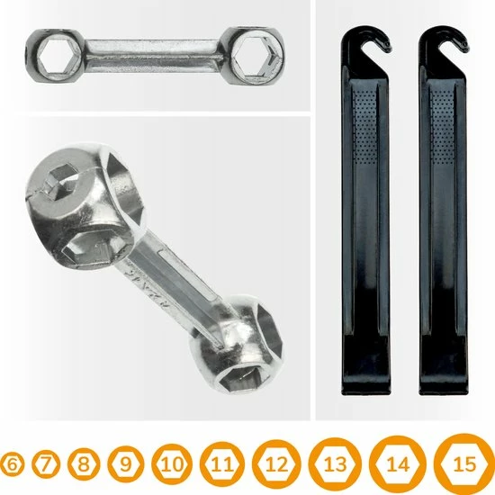 Top 10 ???? QY Fietstas - Met Fietspomp, Multitool En Bandenplakset Fietsgereedschap, Fietsreparatieset - Zwart ???? 10 Top 10 ???? QY Fietstas - Met Fietspomp, Multitool En Bandenplakset Fietsgereedschap, Fietsreparatieset - Zwart ???? - Afbeelding 8