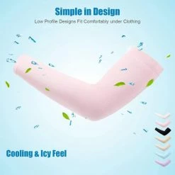 Goedkoopste ✨ UB Ubetter Sport Arm Sleeve - Compressie Arm Mouwen - UV - Werende Mouwen - Roze ???? -bike shop 550x550 534