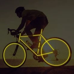 Beste recensies van ???? Doodadeals | Reflecterende Tape | Reflectie Tape | Reflector Sticker | Reflecterende Stickers Fiets | Goed Zichtbaar | 8 Meter X 10 Mm | Groen ???? -bike shop 550x550 539