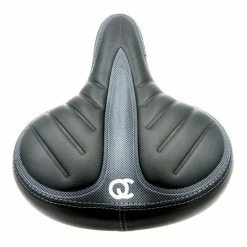 Kopen ???? FlinQ Fietszadel - Unisex Gelzadel - Zwart - 26 X 23 Cm ???? -bike shop 550x550 575