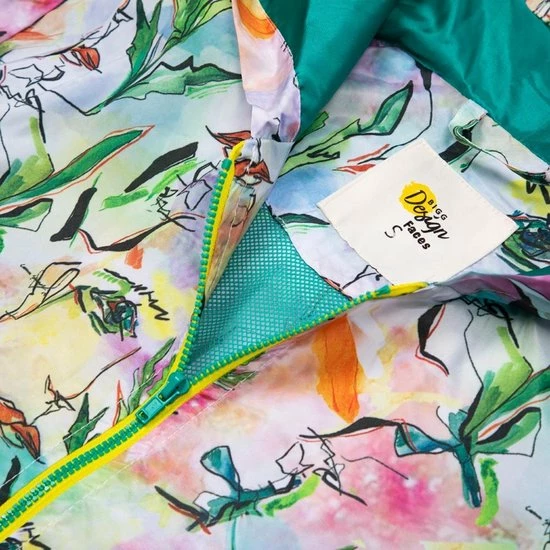 Beste Pirce ???? BiggDesign Faces - Dames Regenjas Waterdicht - Regenpak - Maat M ???? 5 Beste Pirce ???? BiggDesign Faces - Dames Regenjas Waterdicht - Regenpak - Maat M ???? - Afbeelding 3