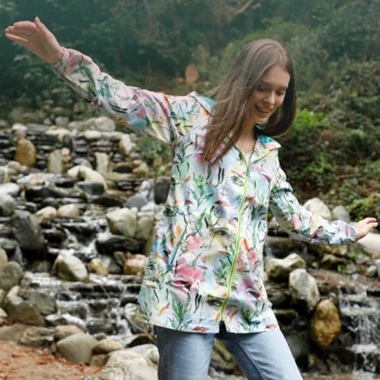 Beste Pirce ???? BiggDesign Faces - Dames Regenjas Waterdicht - Regenpak - Maat M ???? 13 Beste Pirce ???? BiggDesign Faces - Dames Regenjas Waterdicht - Regenpak - Maat M ???? - Afbeelding 11