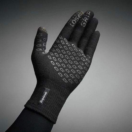 Promo ???? GripGrab - Primavera Merino Glove II - Zwart - Unisex - Maat M/L ???? 4 Promo ???? GripGrab - Primavera Merino Glove II - Zwart - Unisex - Maat M/L ???? - Afbeelding 2