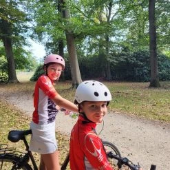 Goedkoop ???? Kinderfietshelm Pro Sport Lights - Skate Fietshelm Voor Kinderen - Matt Roze Pink - Kinderhelm 53 - 60 Cm ???? -bike shop 550x550 676