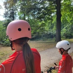 Goedkoop ???? Kinderfietshelm Pro Sport Lights - Skate Fietshelm Voor Kinderen - Matt Roze Pink - Kinderhelm 53 - 60 Cm ???? -bike shop 550x550 678