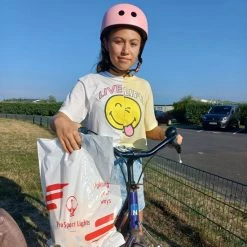 Goedkoop ???? Kinderfietshelm Pro Sport Lights - Skate Fietshelm Voor Kinderen - Matt Roze Pink - Kinderhelm 53 - 60 Cm ???? -bike shop 550x550 686