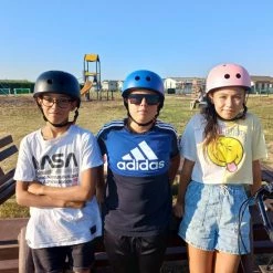 Goedkoop ???? Kinderfietshelm Pro Sport Lights - Skate Fietshelm Voor Kinderen - Matt Roze Pink - Kinderhelm 53 - 60 Cm ???? -bike shop 550x550 687