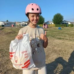 Goedkoop ???? Kinderfietshelm Pro Sport Lights - Skate Fietshelm Voor Kinderen - Matt Roze Pink - Kinderhelm 53 - 60 Cm ???? -bike shop 550x550 690