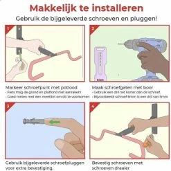 Goedkoopste ???? Fiets Ophangsysteem | Ophangsysteem Fiets | Ophangbeugel Fiets | Muurbeugel Fiets | Makes Easy ???? -bike shop 550x551 2