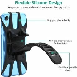 Goedkoop ???? Opline Dovon Fiets Siliconen Stuurhouder Voor Mountainbike En Motorfiets - Geschikt Voor: IPhone 11 | Fietshouder | FIets Telefoon Houder | Steun | Houder Fiets Telefoon | Bike Holder ???? -bike shop 550x551 4