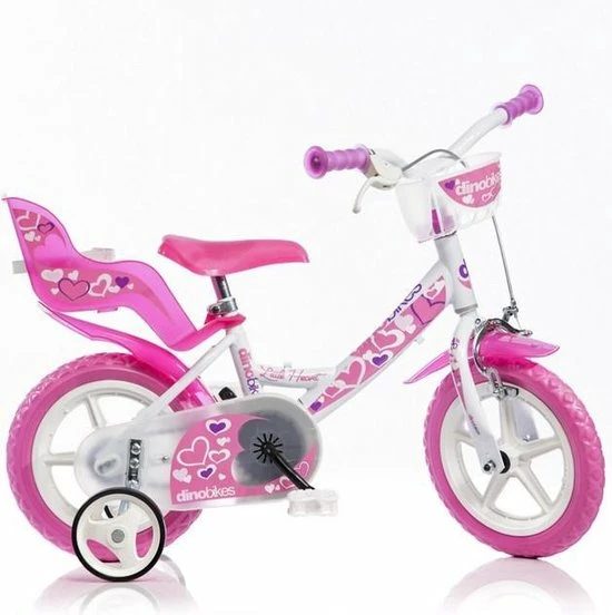 Goedkoop ✨ Dino 124rln-05lh Little Heart - Kinderfiets ⌛ 3 Goedkoop ✨ Dino 124rln-05lh Little Heart - Kinderfiets ⌛