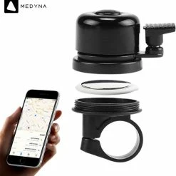 Aanbiedingen ❤️ MEDYNA TrackBell - Fietsbel - AirTag Fiets - GPS Tracker Fiets - Fietsalarm - Fiets GPS - Bike Tracker - Ebike ❤️