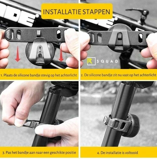 Beste Pirce ⭐ RSQUAD - Fietsverlichting USB Oplaadbaar - LED Achterlicht - Fietslicht - Rugzak LED Verlichting - Rond Achterlicht - Inclusief USB Kabel ???? 5 Beste Pirce ⭐ RSQUAD - Fietsverlichting USB Oplaadbaar - LED Achterlicht - Fietslicht - Rugzak LED Verlichting - Rond Achterlicht - Inclusief USB Kabel ???? - Afbeelding 3