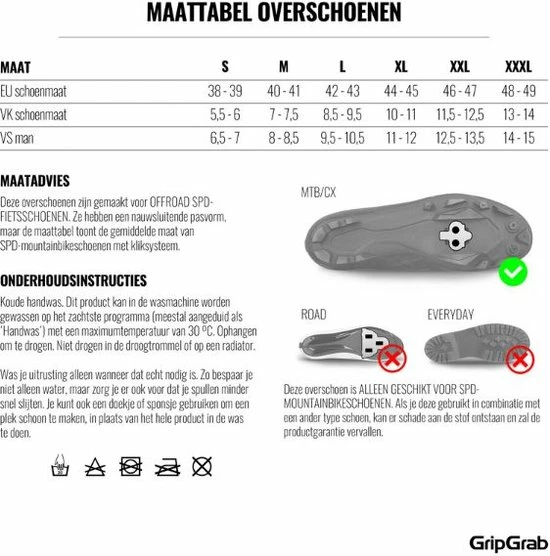 Top 10 ✔️ GripGrab - RaceThermo X Waterproof Winter MTB/CX ???? Shoe Cover - Zwart - Unisex - Maat L ???? 15 Top 10 ✔️ GripGrab - RaceThermo X Waterproof Winter MTB/CX ???? Shoe Cover - Zwart - Unisex - Maat L ???? - Afbeelding 13