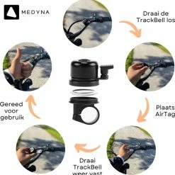 Aanbiedingen ❤️ MEDYNA TrackBell - Fietsbel - AirTag Fiets - GPS Tracker Fiets - Fietsalarm - Fiets GPS - Bike Tracker - Ebike ❤️ -bike shop 550x556 5